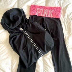 PINK Victoria’s Secret Athletic Set - Yoga Pants & Jacket